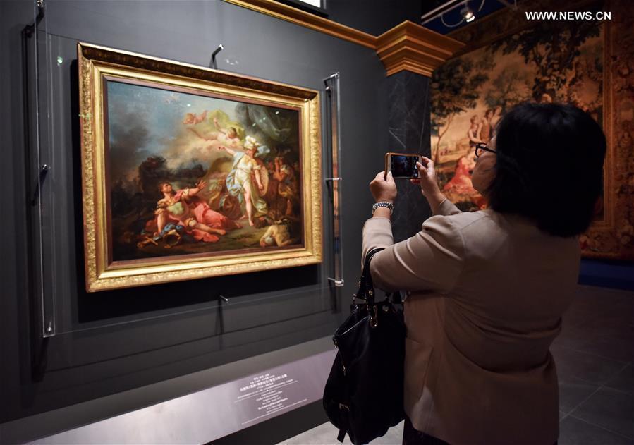 Art creations from Louvre Museum displayed in Hong Kong