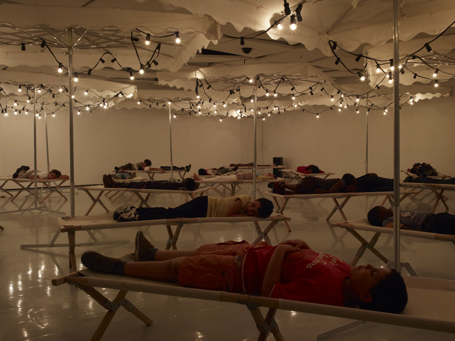 French artist's chilling installations speak to young Chinese people