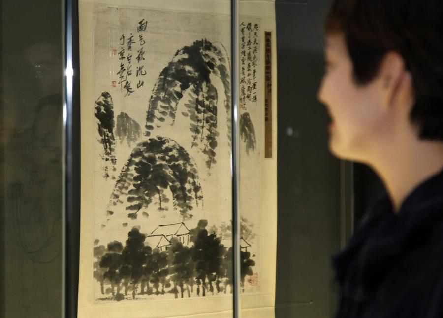 Artworks by Qi Baishi exhibited in Seoul for first time