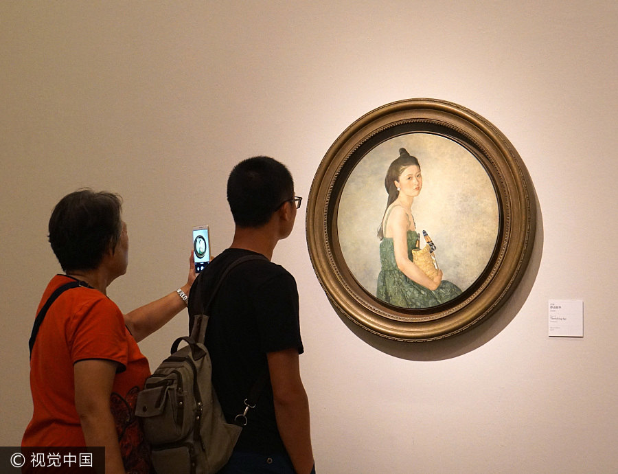 Young Chinese artists' work on show in Beijing
