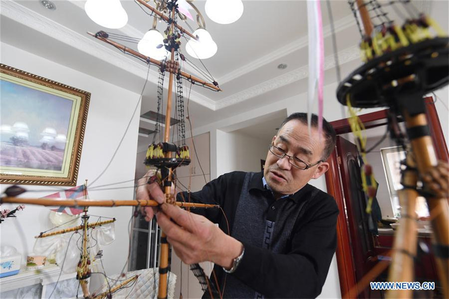 Chinese retiree becomes model ship master