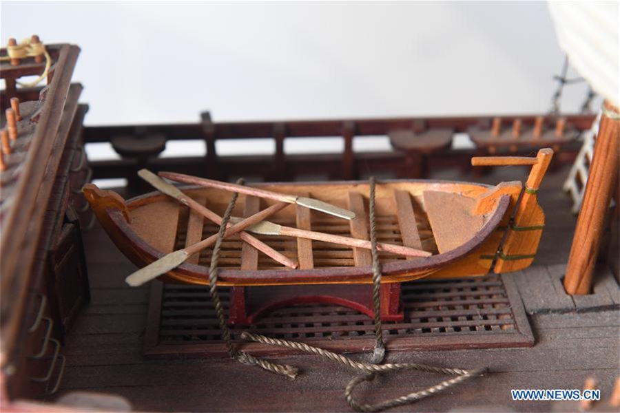 Chinese retiree becomes model ship master