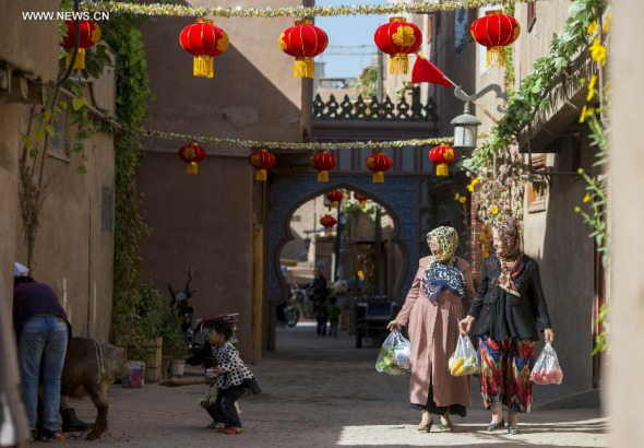 Xinjiang Muslims embrace Corban Festival