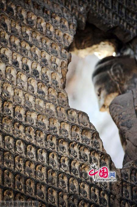 Yungang Grottoes in Shanxi