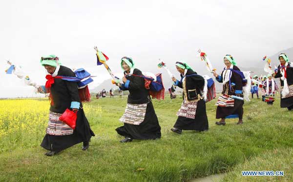 Quguo Festival celebrated in Tibet