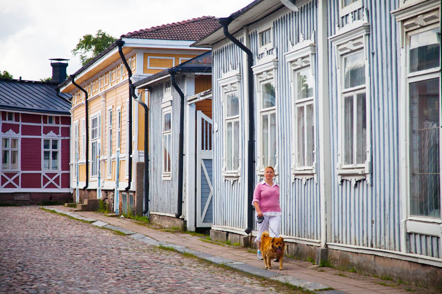 World heritage: Old Rauma, Finland