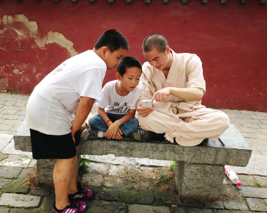 Kung fu summer camp at Shaolin Temple