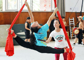 Chongqing hosts national acrobatics competition