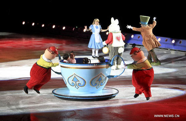 Disney on Ice brings adventure to Dalian