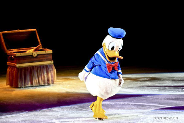 Disney on Ice brings adventure to Dalian