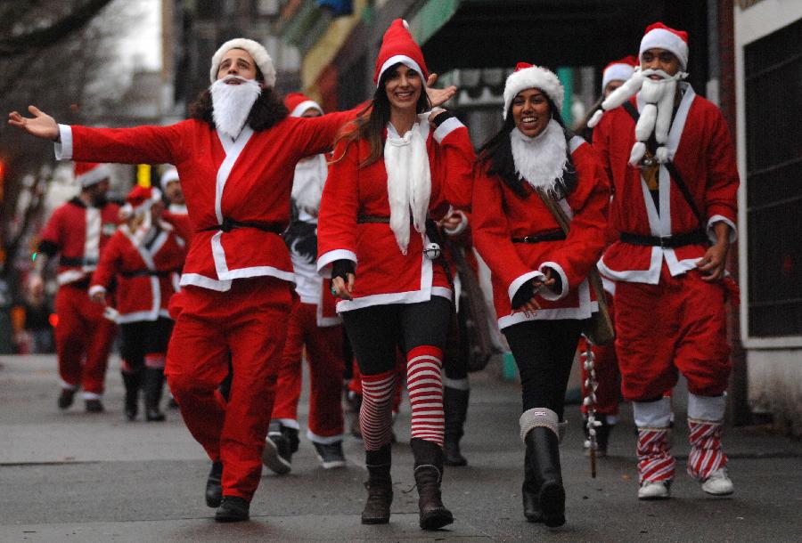 SantaCon 2013 held in Vancouver