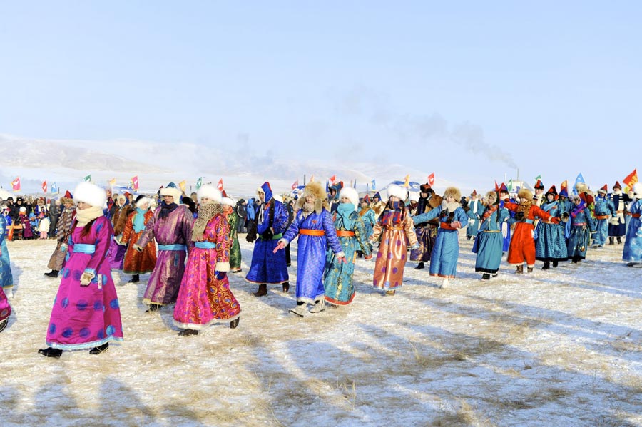 Winter Naadam festival opens in Inner Mongolia