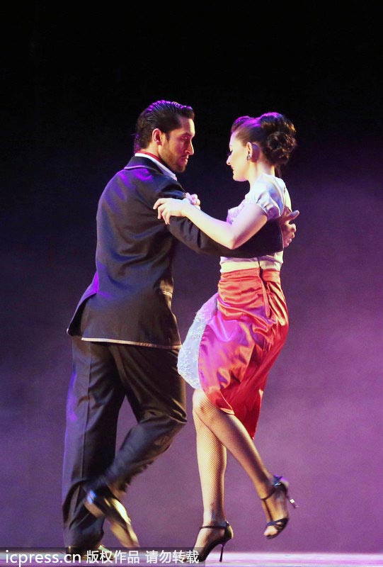 Argentinean tango visits Nanjing