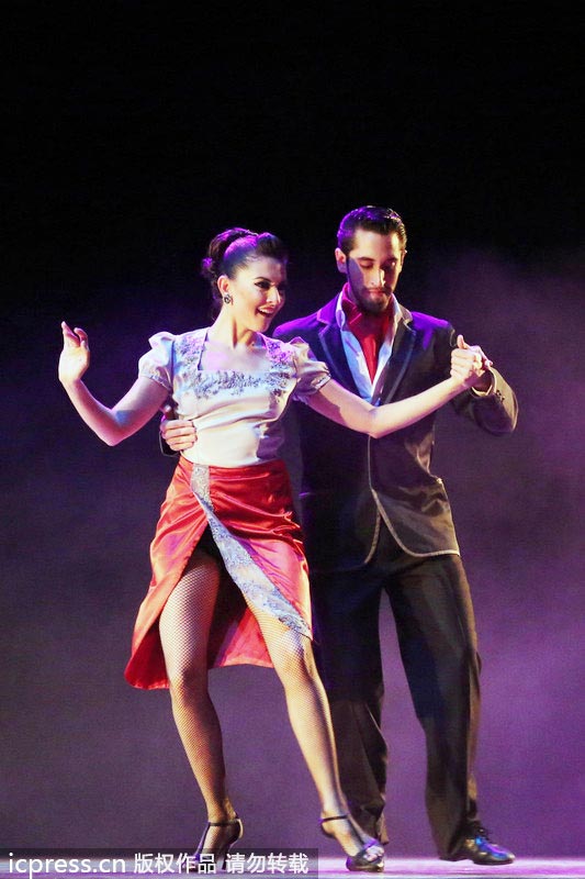 Argentinean tango visits Nanjing