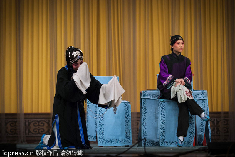 Beijing Opera graduate performances in Tianjin