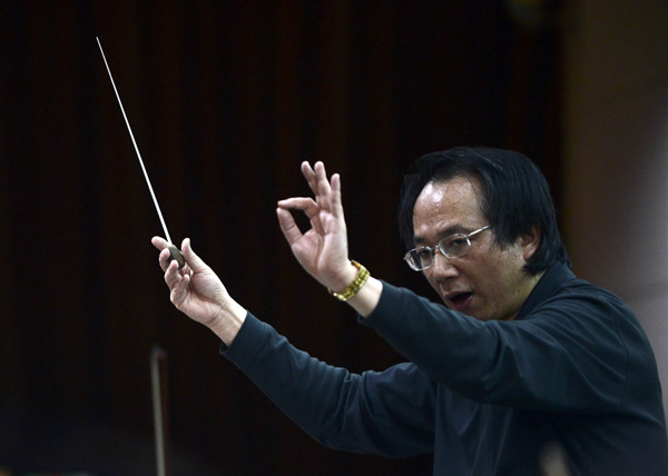 Conducting himself with great passion