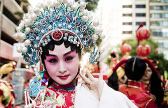 Chingay Parade held in Singapore to celebrate Spring Festival