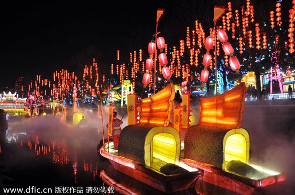 China's top lantern shows