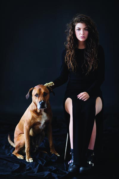 Lorde savors 'wild world' of her music
