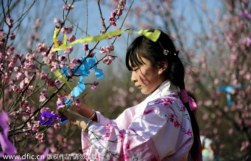 Luoyang traditional flower festival