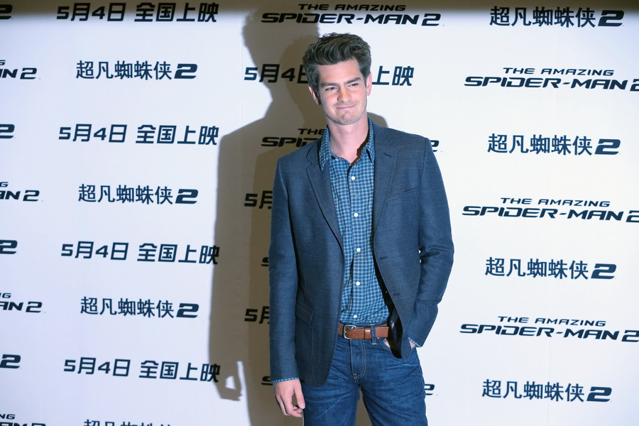 Spider-Man 2 stars visit Beijing