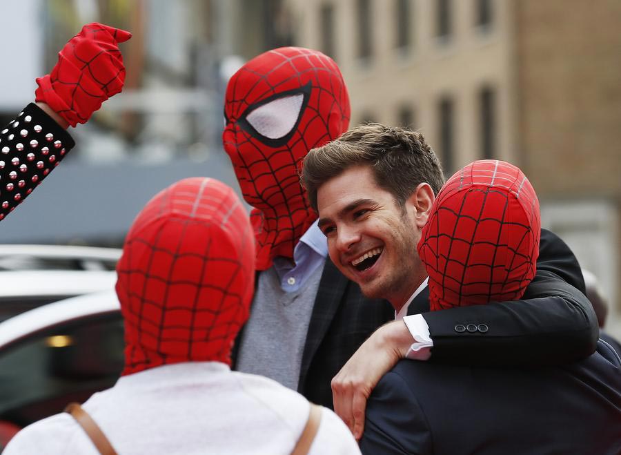 'The Amazing Spiderman 2' premieres in London