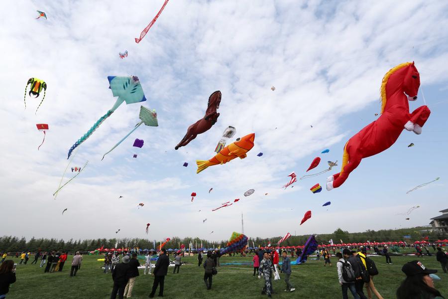 Weifang hosts annual kite festival