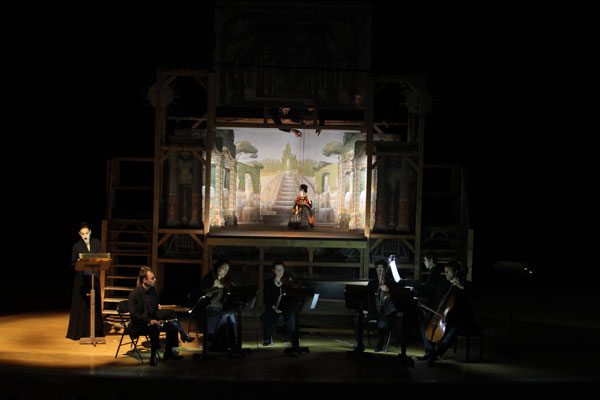 Puppet theater performs Rameau opera