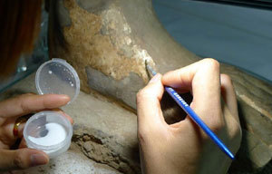 Restoration for sculpture of Qianshou Guanyin underway in Chongqing