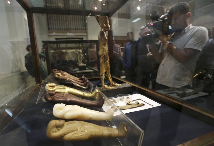 Egyptian Museum exhibits repatriated relics