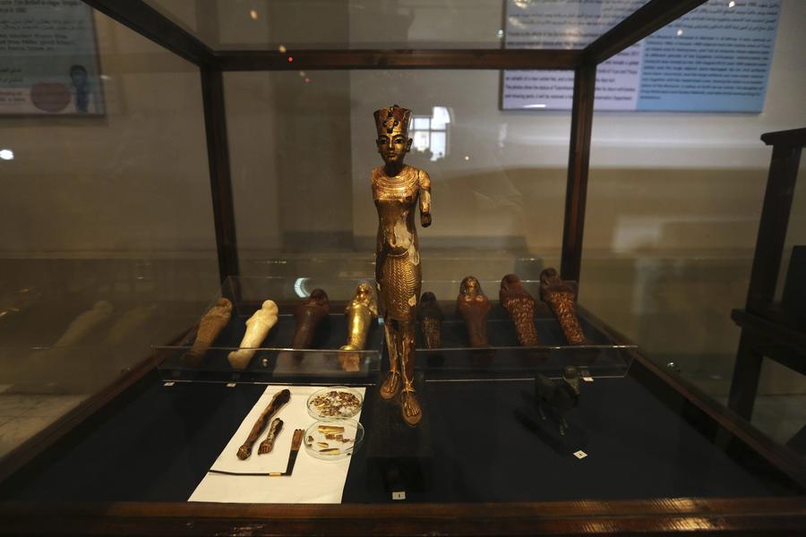 Egyptian Museum exhibits repatriated relics