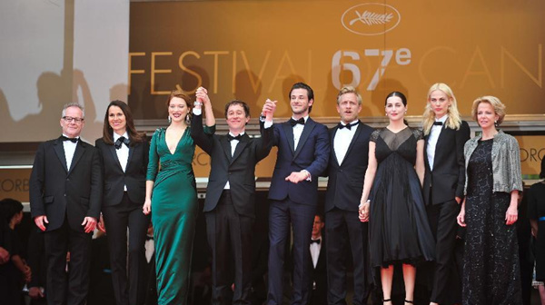 'Saint Laurent' screens in Cannes