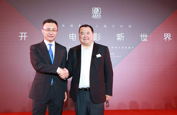 Film companies plan studio, theme park in Shanghai