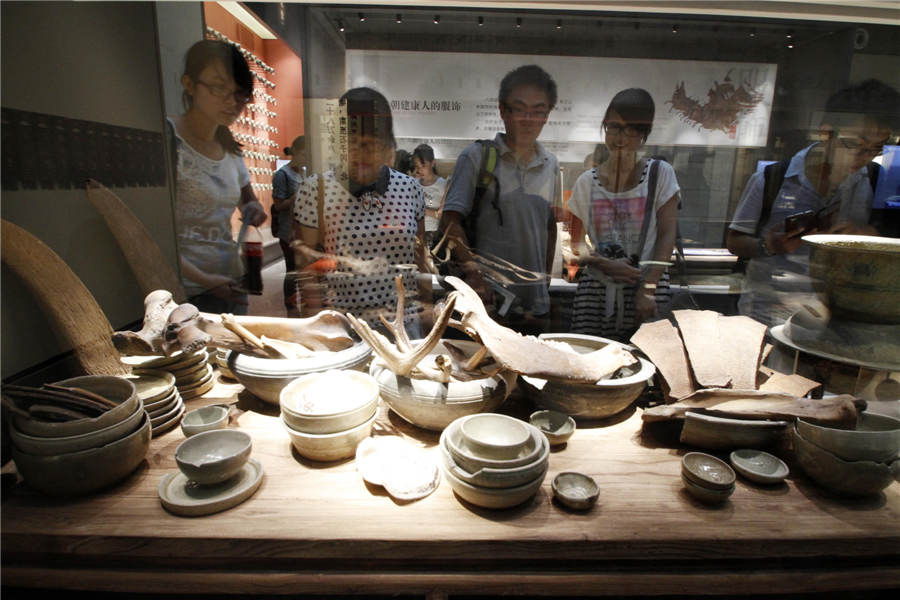 Museum in Nanjing displays relics from six dynasties