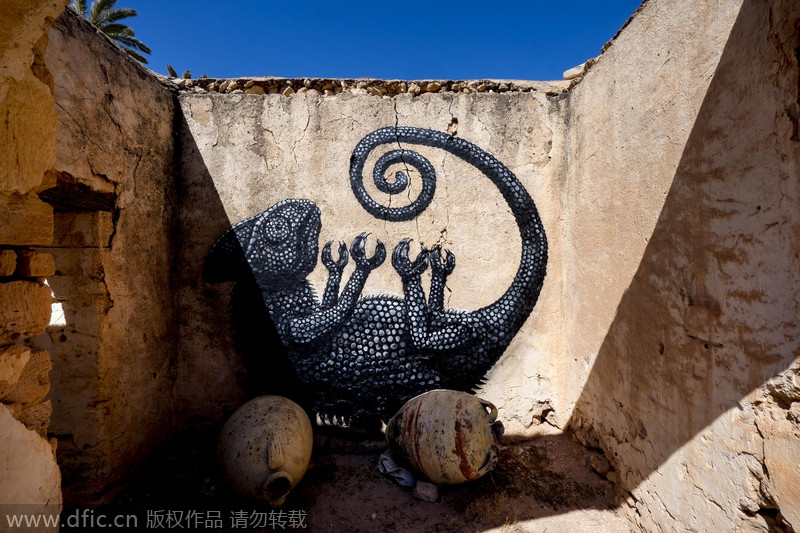 150 street artists create outdoor museum in Tunisia