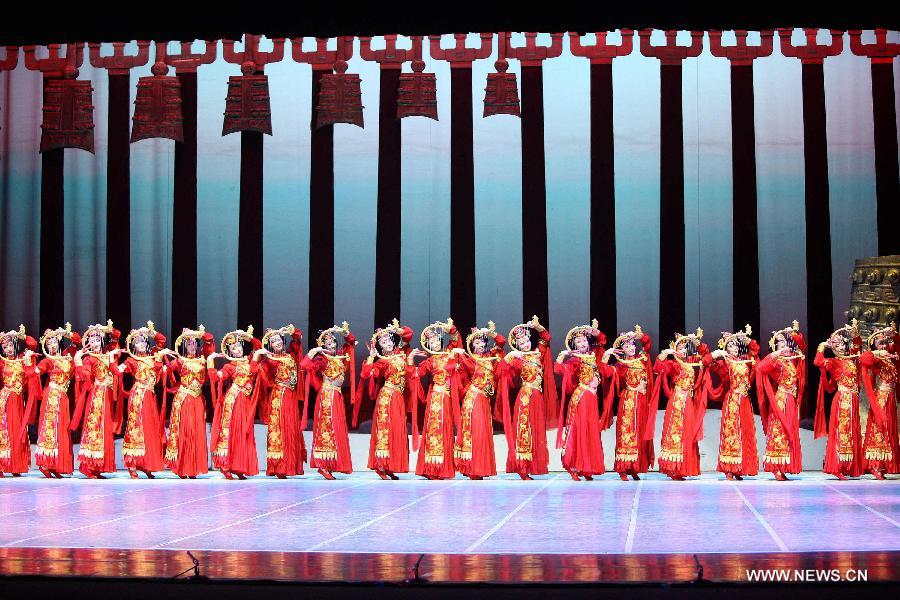 Opening ceremony of 1st Silk Road International Arts Festival held in Xi'an