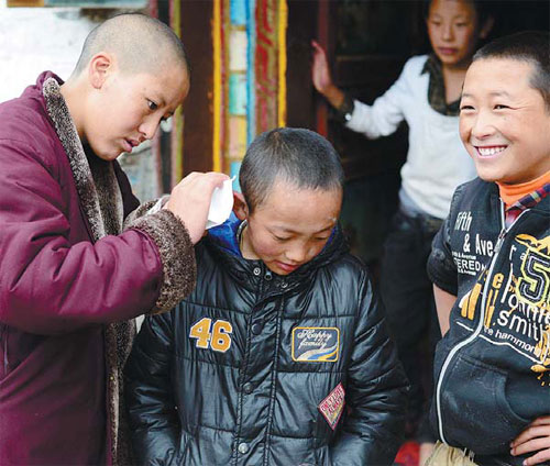 Nun gives gift of language