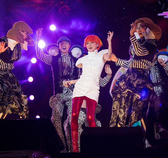 Stefanie Sun holds last concert of 2014 Asian tour