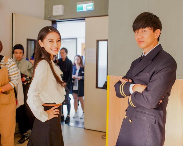 Angelababy joins JJ Lin's new MV shooting