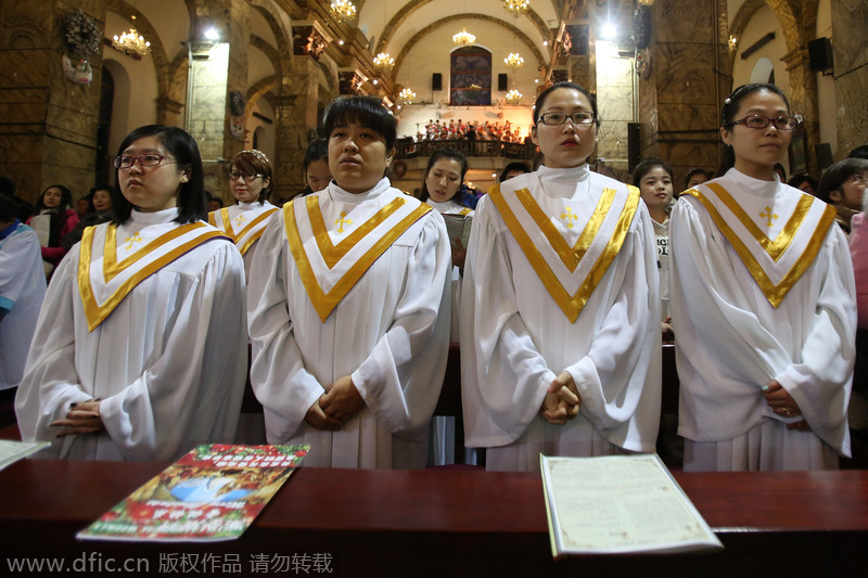 Christmas Eve in China