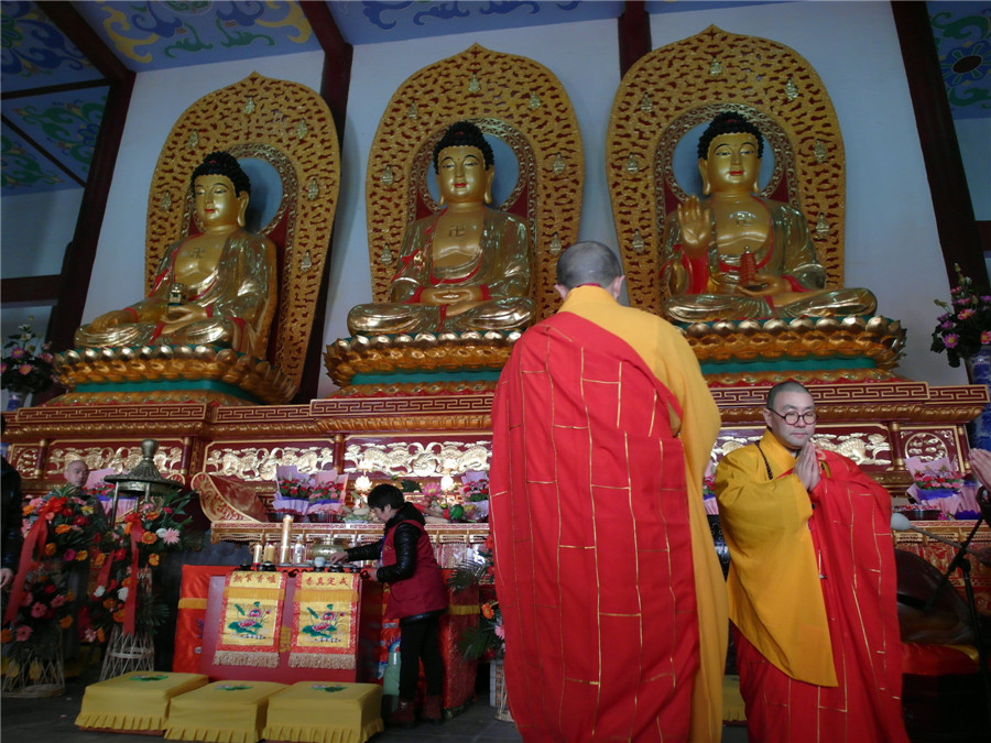 Ancient monastery holds consecration ceremony in Hubei