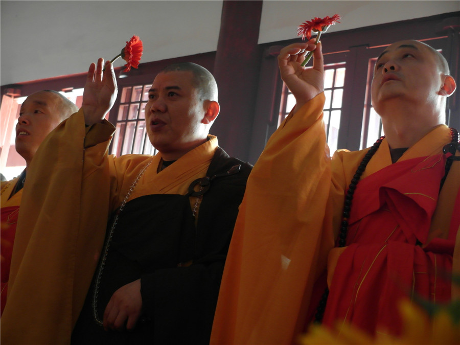 Ancient monastery holds consecration ceremony in Hubei