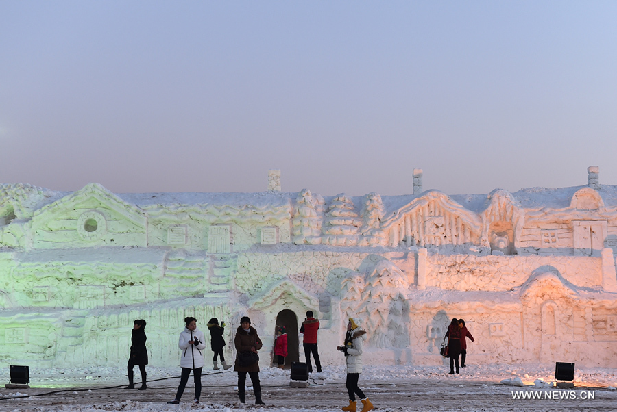 Ice and snow festival kicks off in Ningxia