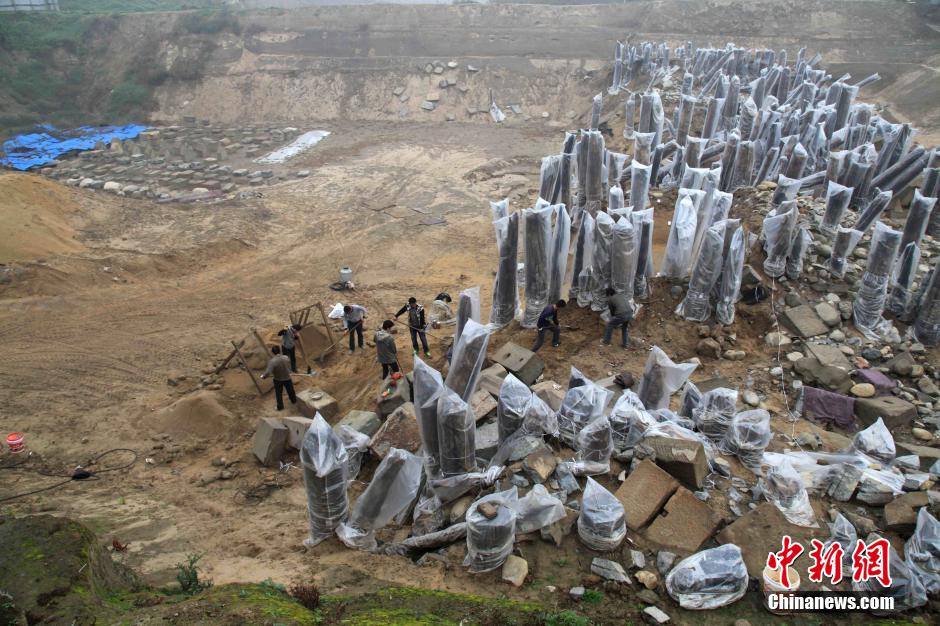 Ruins of ancient bridges discovered in Xi'an