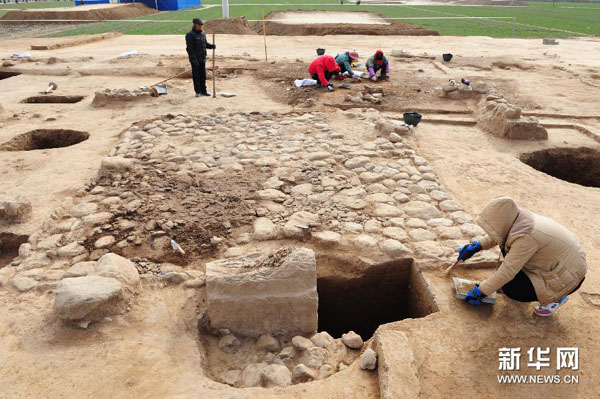 Ancient sacrificial architecture unearthed in Shaanxi