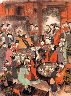 Spring Festival customs in literature