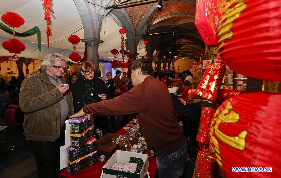 Gala celebrating Chinese New Year held in Belgium