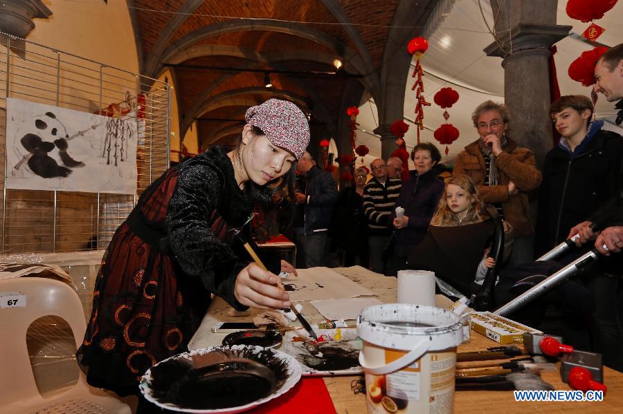 Gala celebrating Chinese New Year held in Belgium