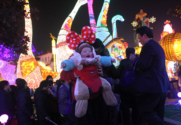 A sea of lanterns at Zigong festival