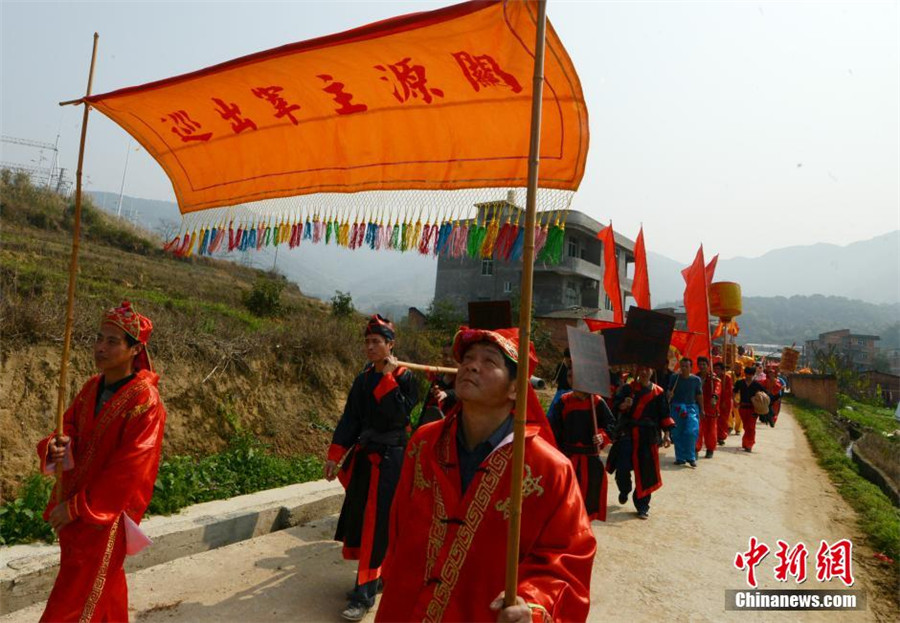 Sacrifice to heaven ceremony held in Fujian